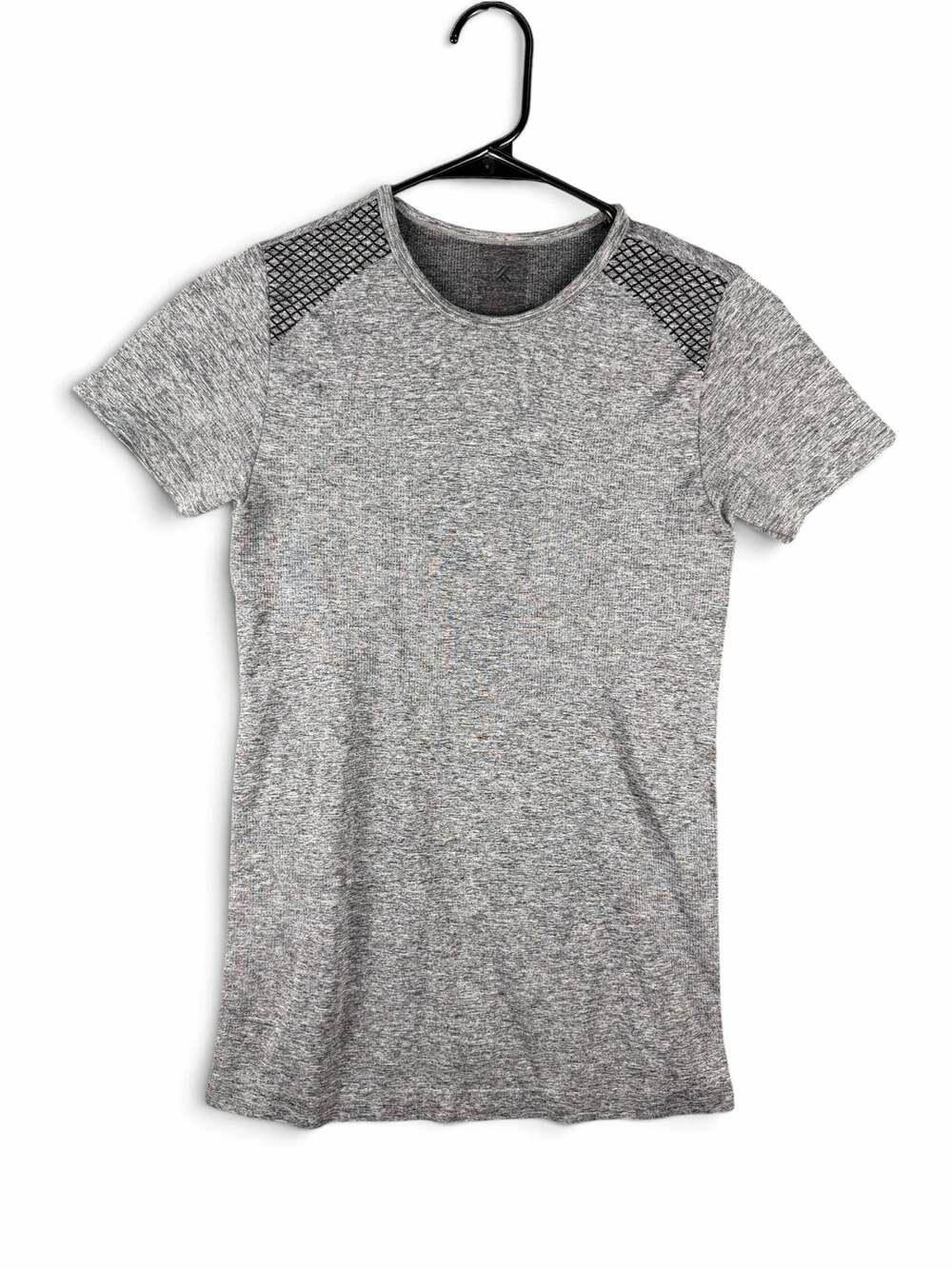 Kyodan Grey Marled Seamless Athletic Short Sleeve T-Shirt